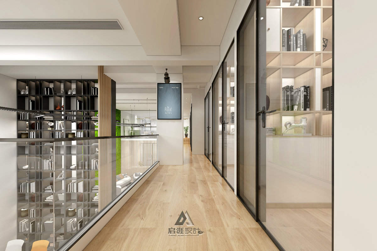 现代风办公区域设计案例解析-3