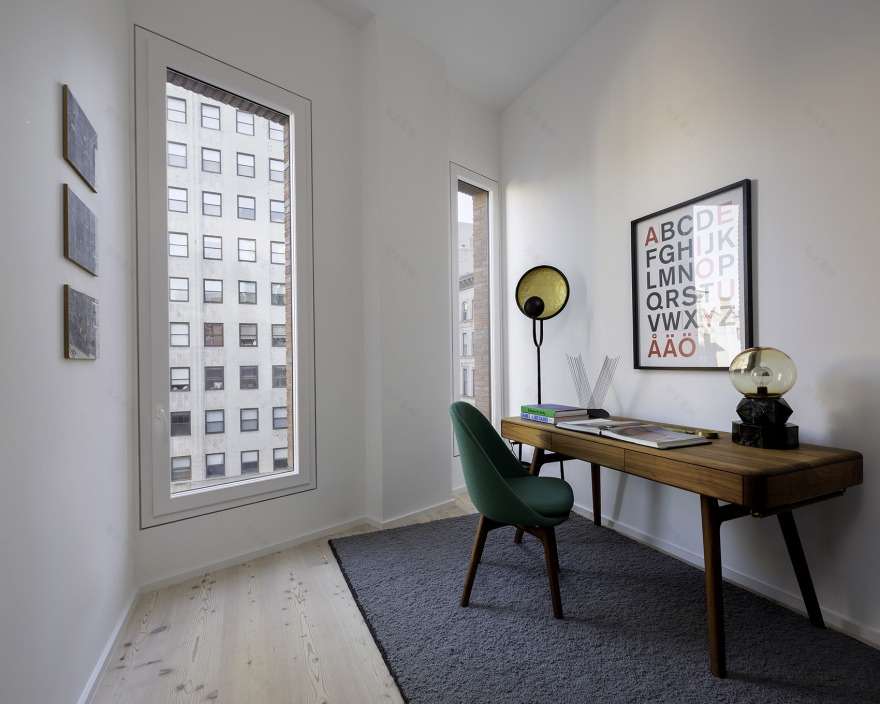 100 Franklin 住宅楼丨美国纽约丨Palette Architecture-89