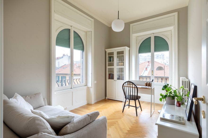 米兰历史公寓中的现代经典新诠释-16