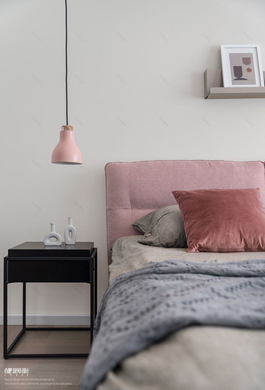 合肥旭辉花园现代婚房-39