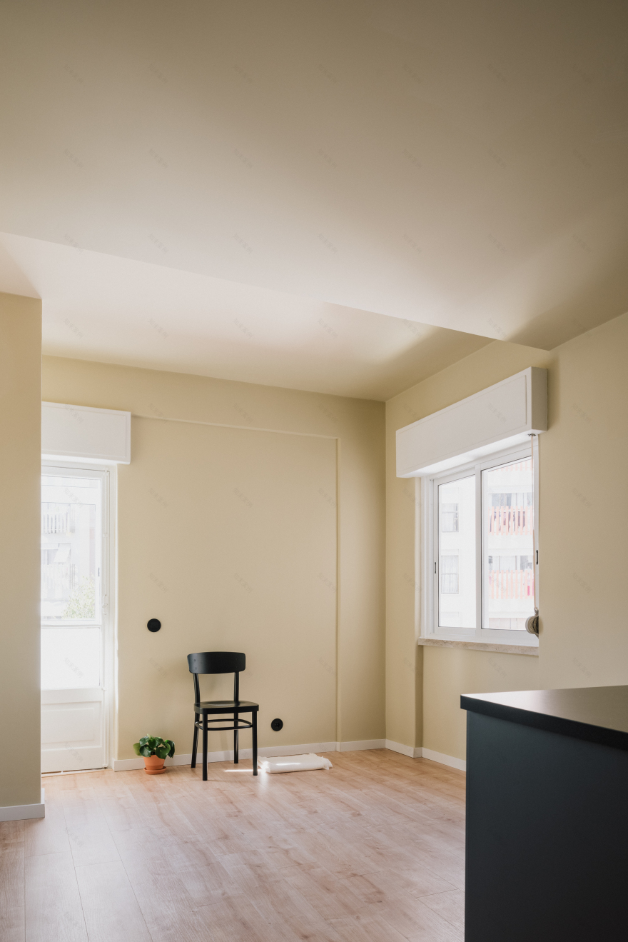 预算紧张的现代主义公寓改造-5