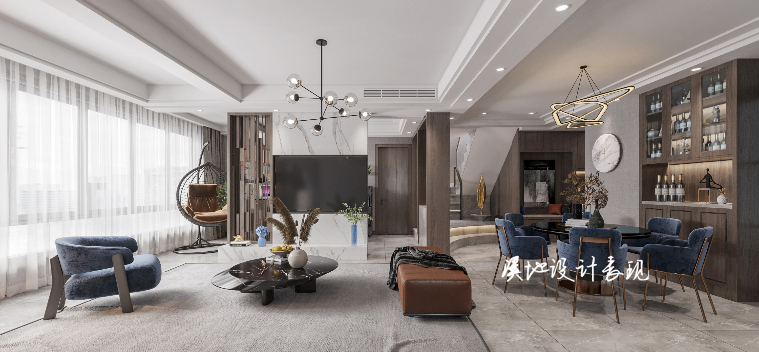 现代 轻奢家装案例-0