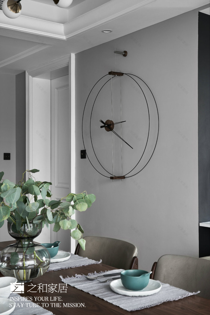 杭州钱江御府混搭风平层设计,打造果然之家-28