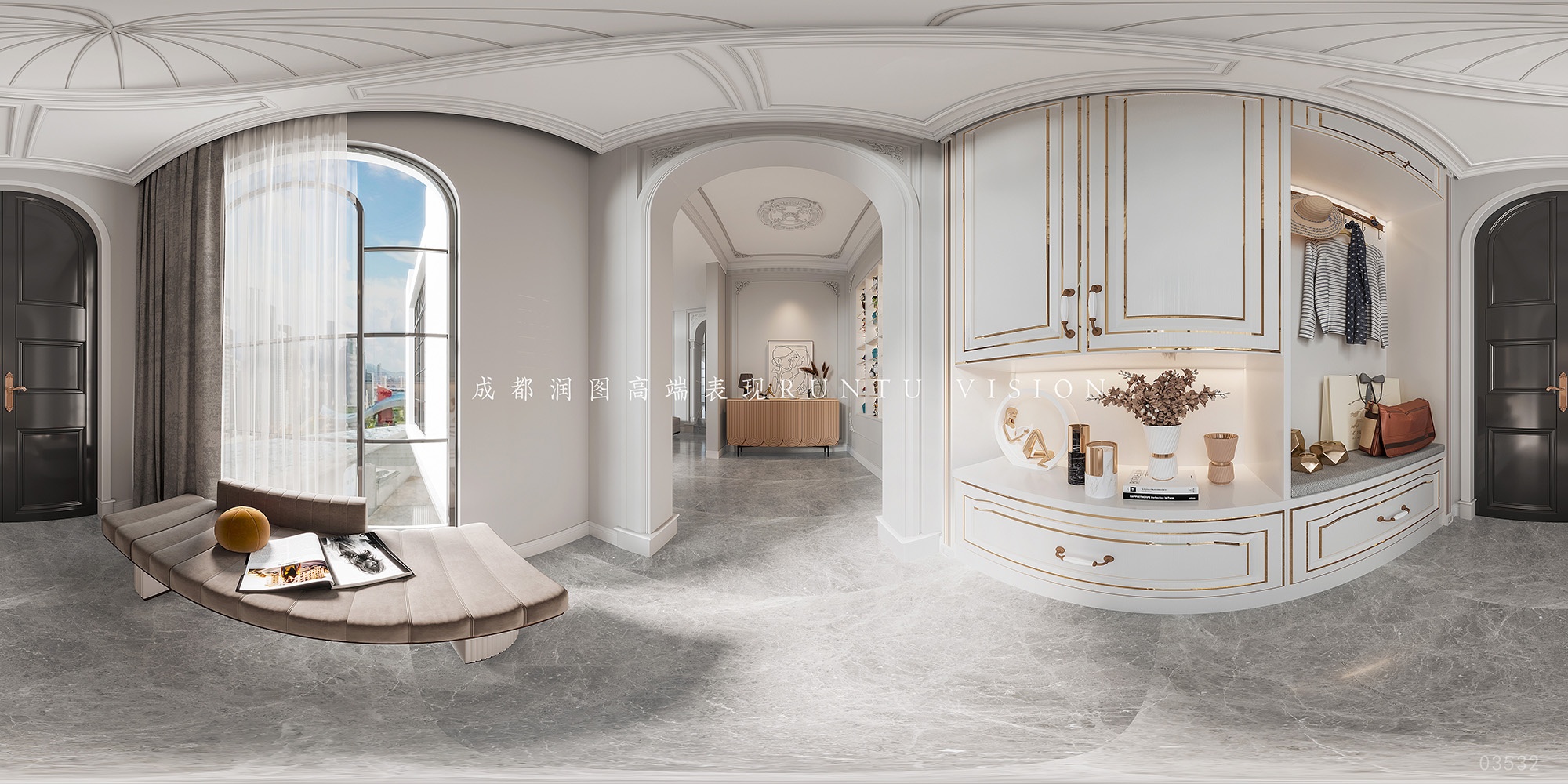 金色稻田家装设计丨中国成都丨润图设计-47