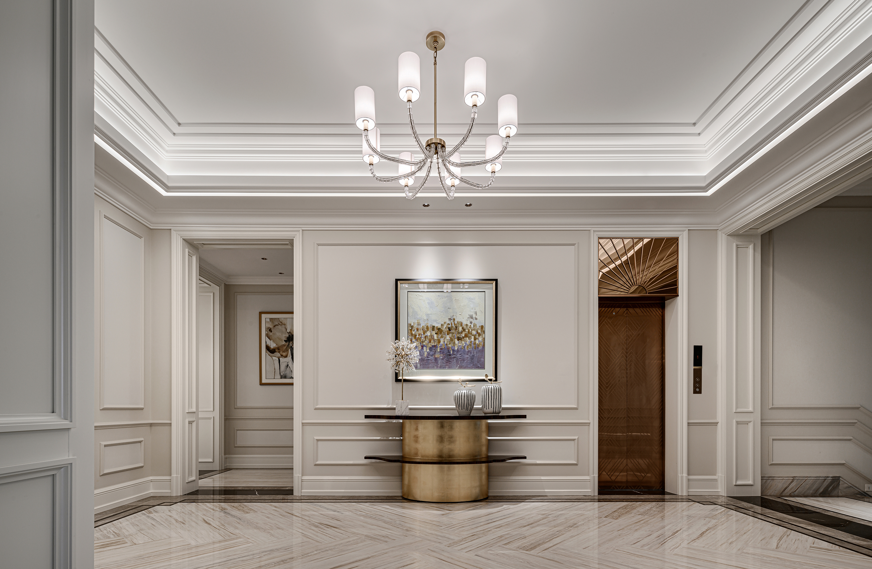 郑陈顺丨翔辉花园别墅 | 品川别墅设计-4