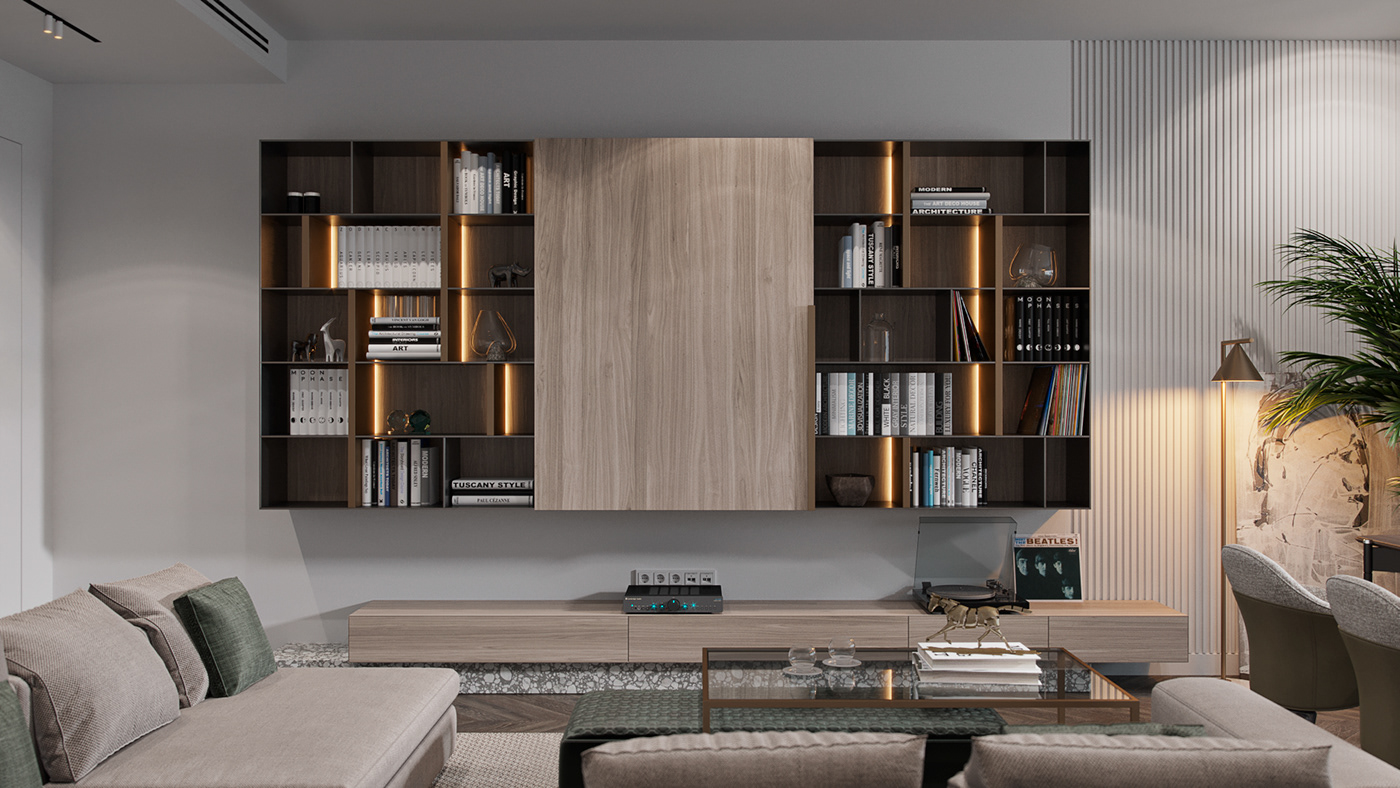 现代平层设计|俄罗斯-1