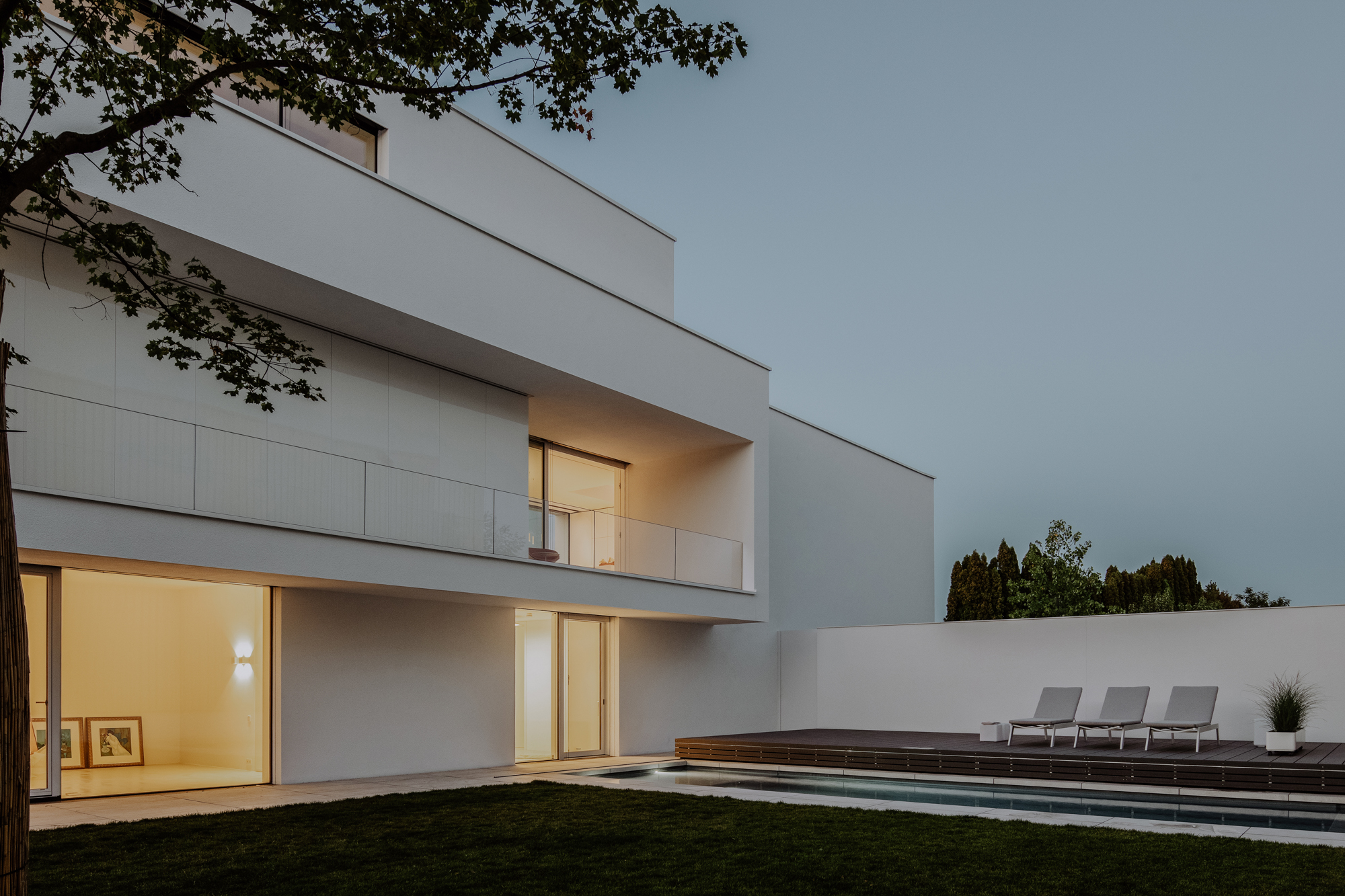 绿色别墅设计丨德国丨Philipp Architekten-35