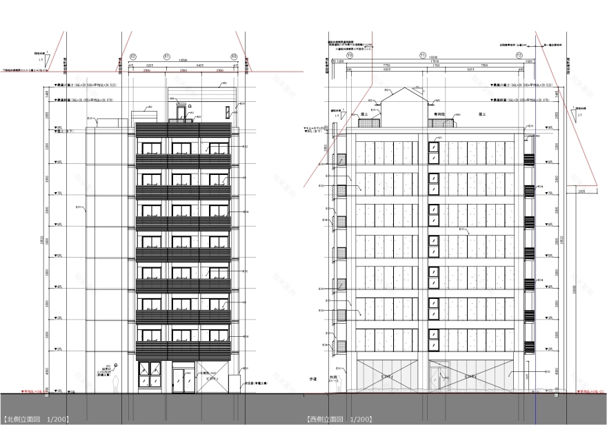 面向北的明亮公寓设计丨日本-25