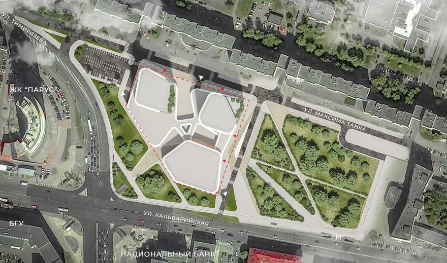 Minsk 多功能综合体丨Alexey Kunko,Andrey Markov-11