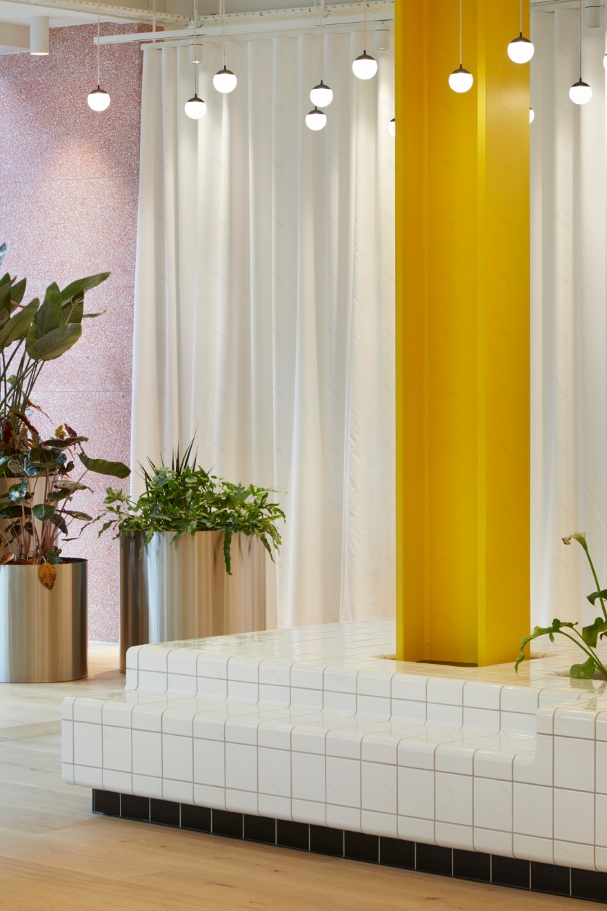 伦敦粉色 granite 大楼室内设计丨英国伦敦丨Buckley Gray Yeoman-6