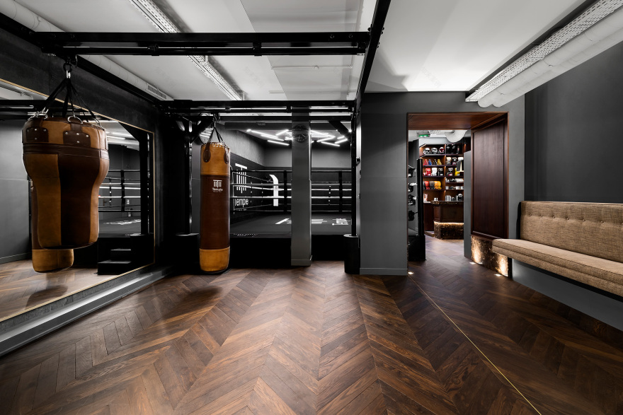 巴黎 17 世纪磨坊变身东方风格拳击俱乐部-3