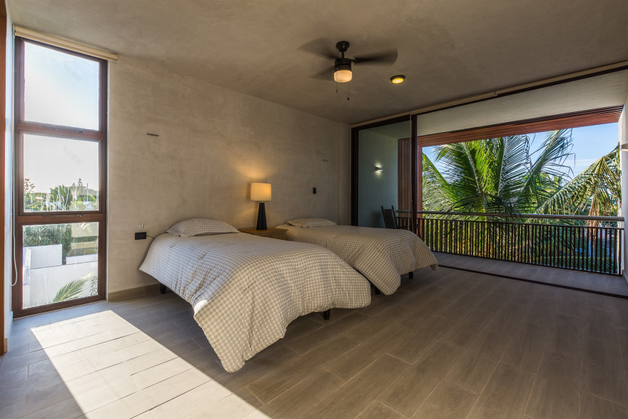 墨西哥海滨别墅 · 绿色与空间的完美融合-5