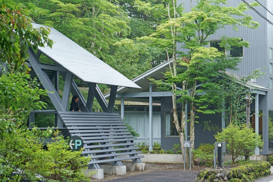 日本 Karuizawa 绿色办公空间重生-0