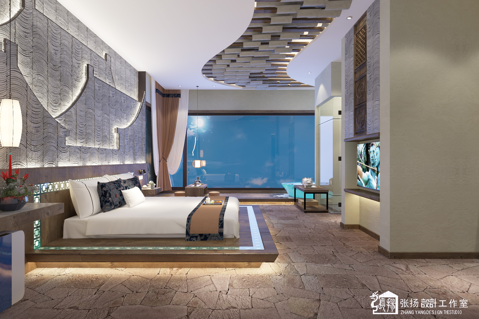 自然与古韵共生，传统材料新用-34