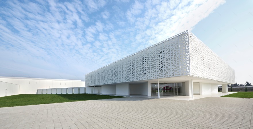 意式蝶舞·Omnicos 化妆品总部办公建筑-12