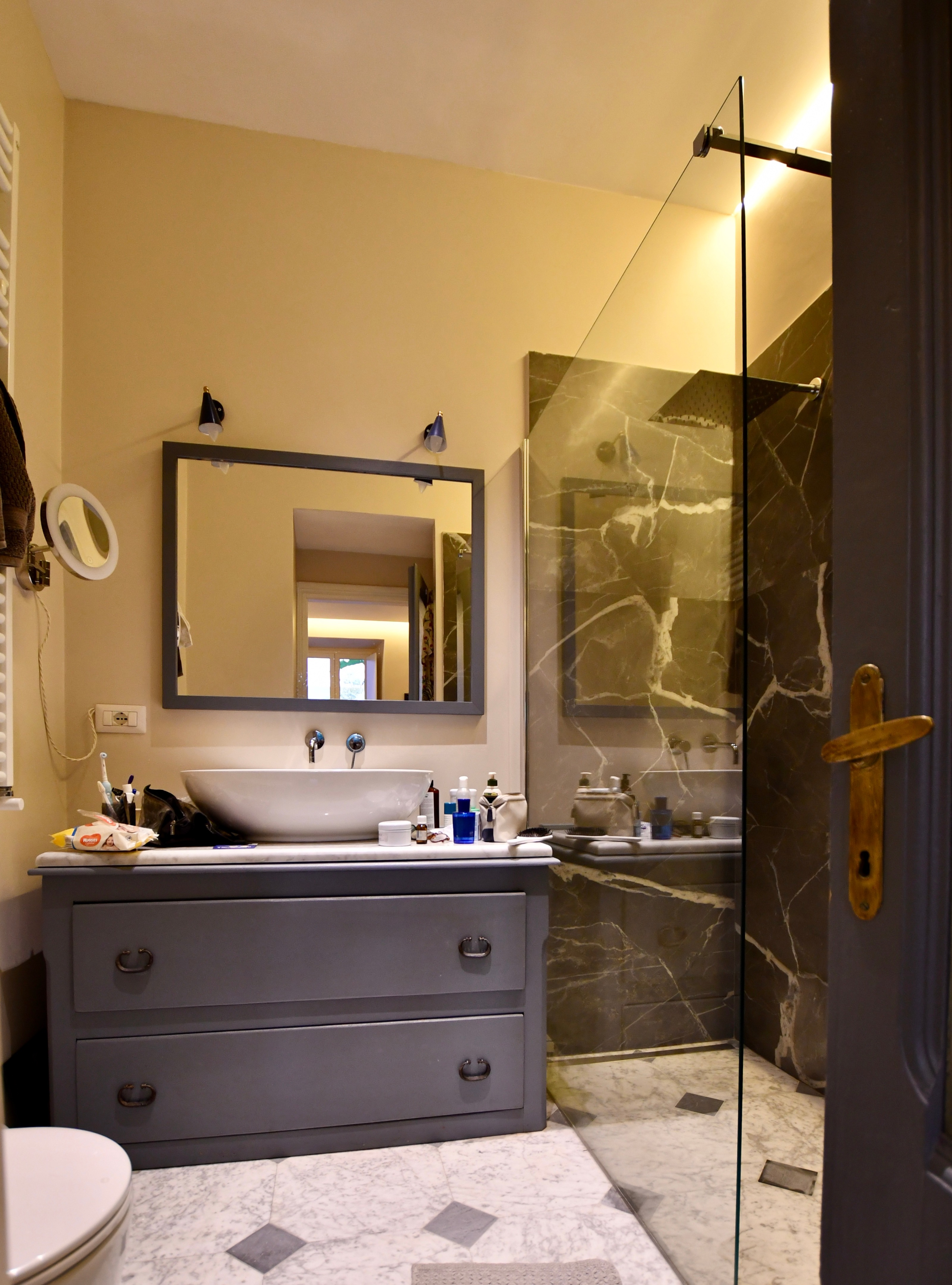 罗马市中心 220 平米地下一楼翻新设计-11