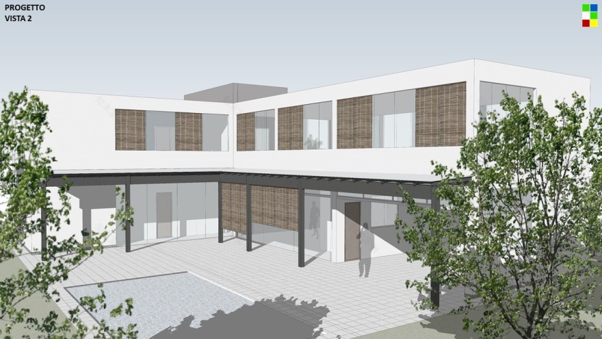 巴西现代主义风格别墅扩建-8