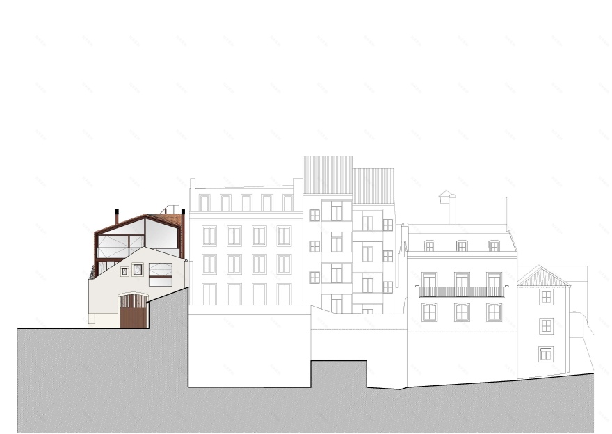 葡萄牙里斯本 Altinho 别墅,融合住宅与仓库特色的现代设计-34