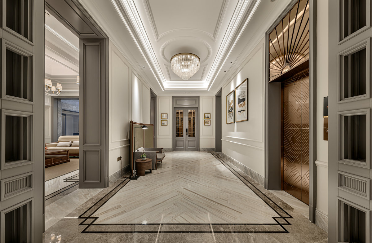 郑陈顺丨翔辉花园别墅 | 品川别墅设计-28