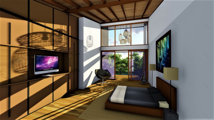 斯里兰卡 Balapitiya 河畔别墅设计-20