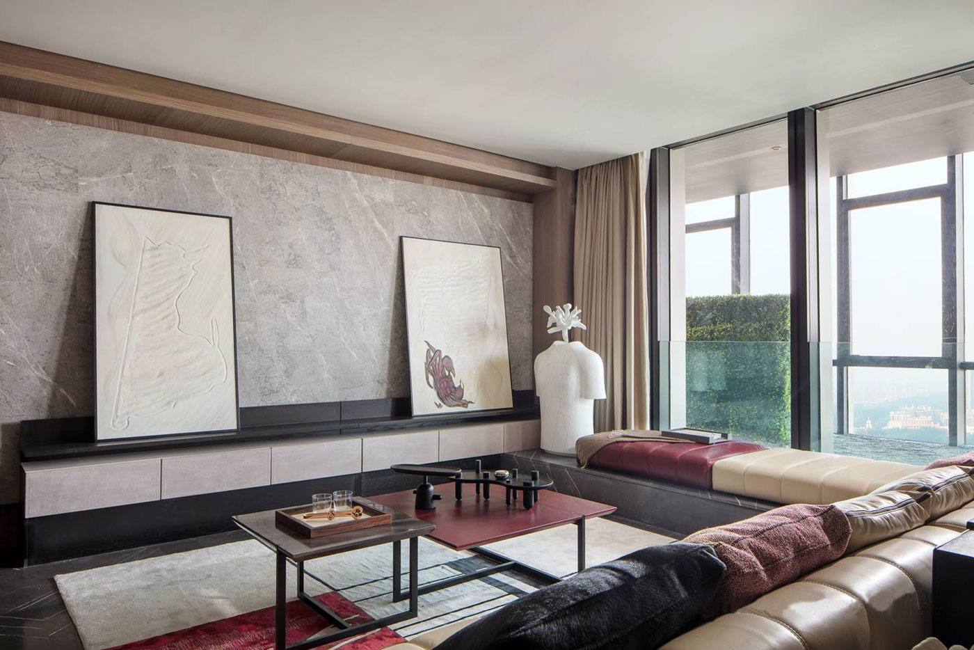 GBD设计杜文彪丨【GBD杜文彪】北京万科滨江大都会样板间-1