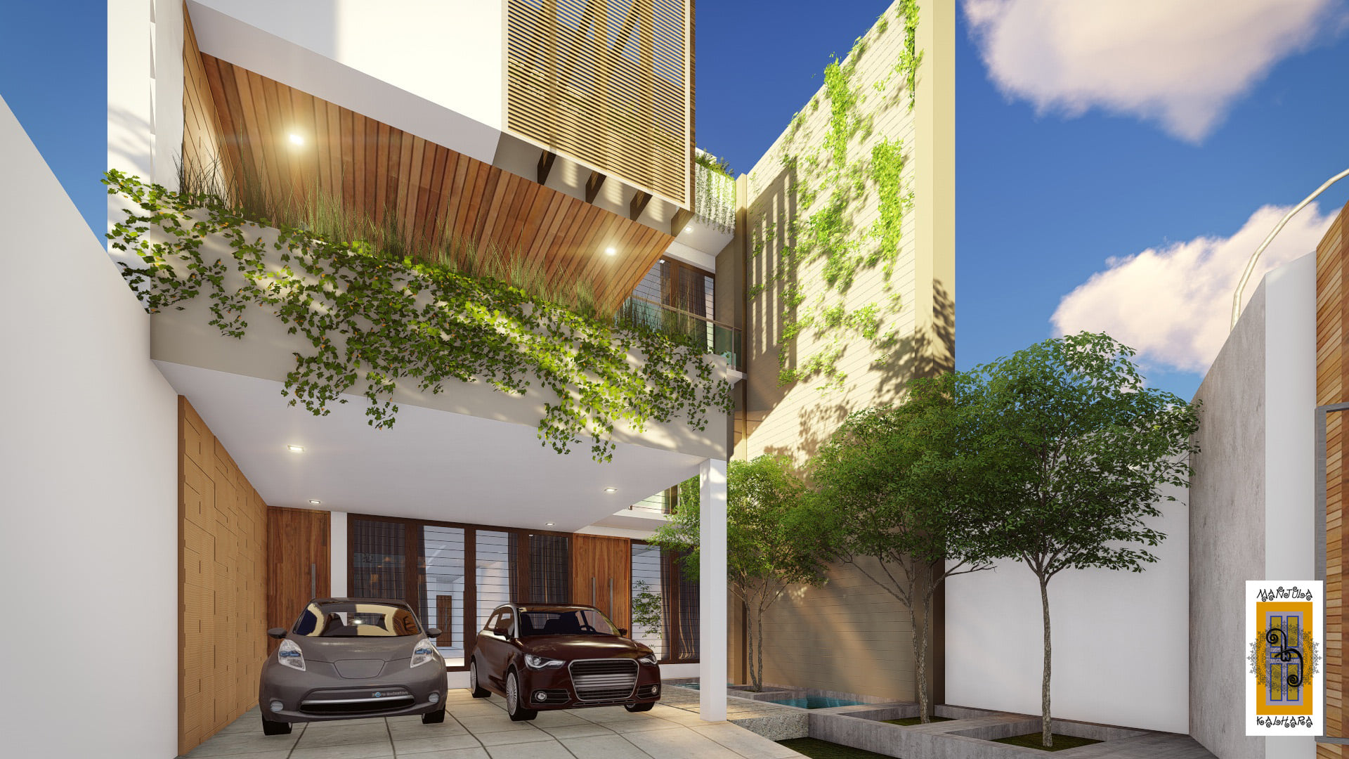 "斯里兰卡 Battaramulla 别墅 | 现代极简主义的完美体现"-42