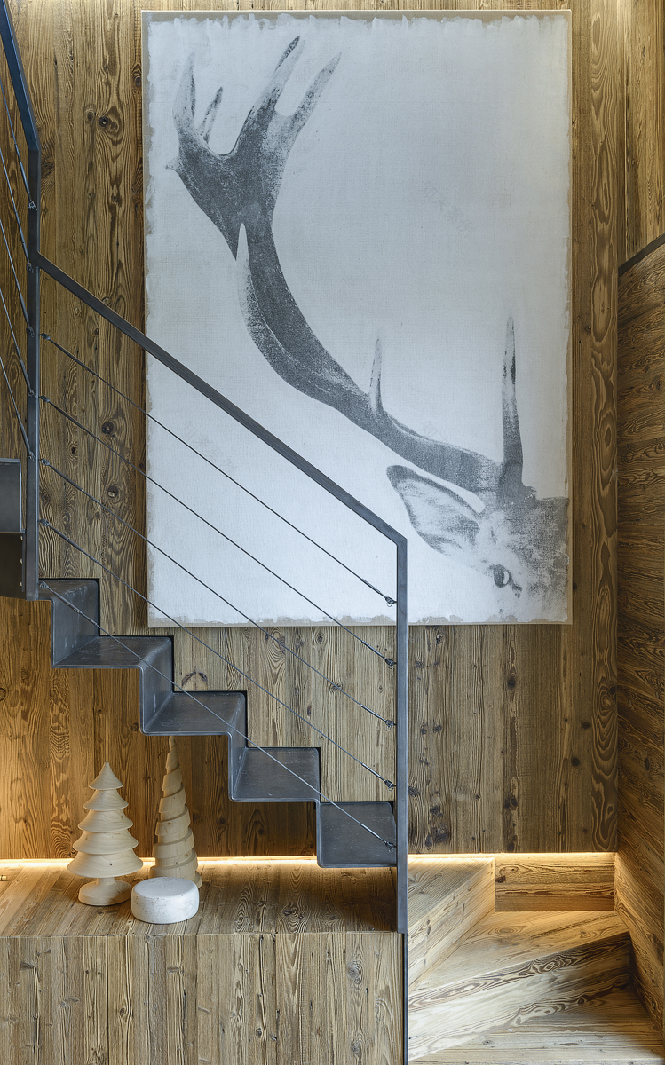 木质全景惊艳的山间度假屋-0