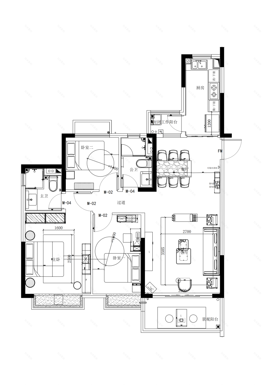 焦作恒大翡翠华庭新中式家居设计丨中国焦作丨美致空间-34
