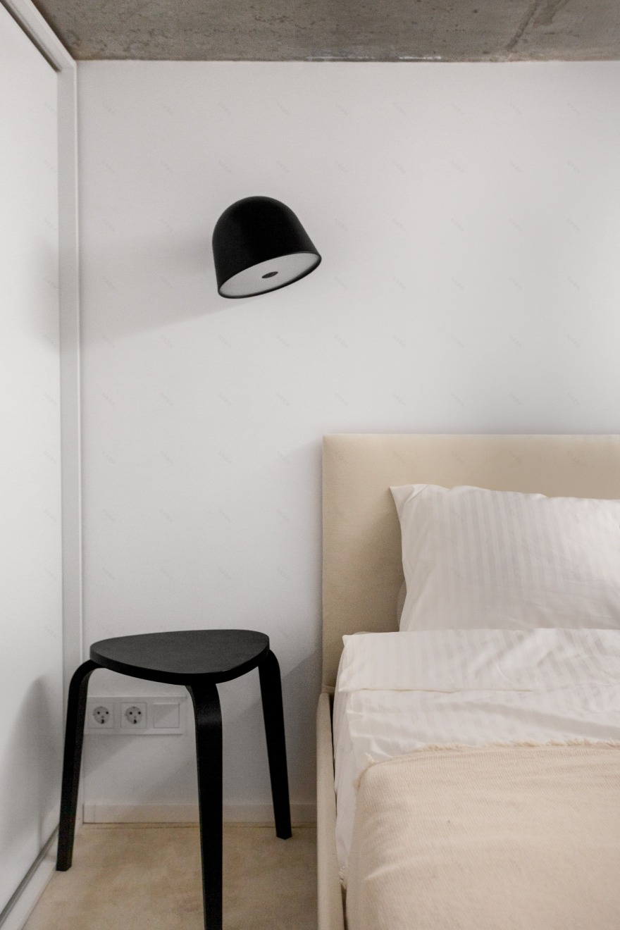 莫斯科 27㎡复古工业风公寓设计丨俄罗斯莫斯科丨Anton Lysko,Anastasia Zaytseva-25