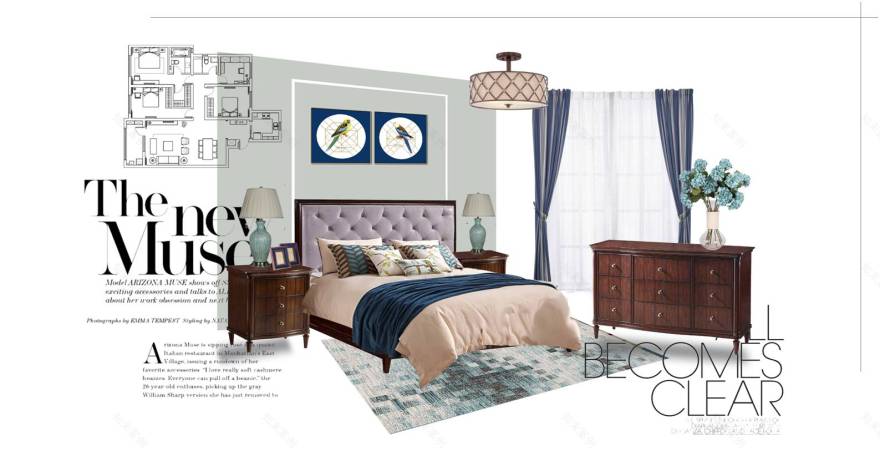 米夏软装打造优雅美式家居,温暖一家人的异国生活-20