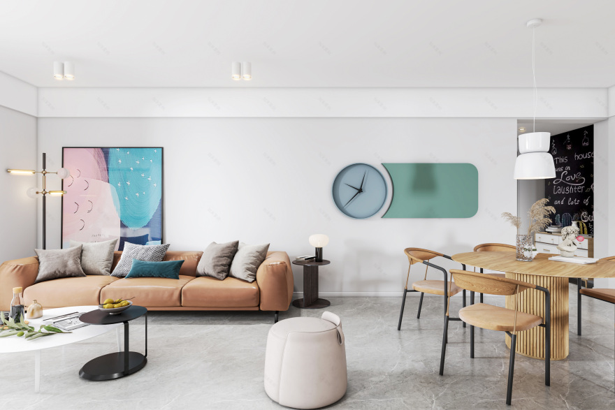 艺术调色盘,打造多彩港湾之家-4