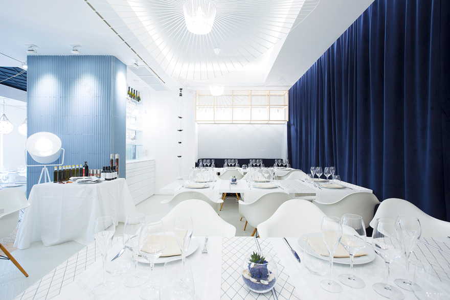 海洋主题西餐厅设计,意大利南部风情浓郁-3