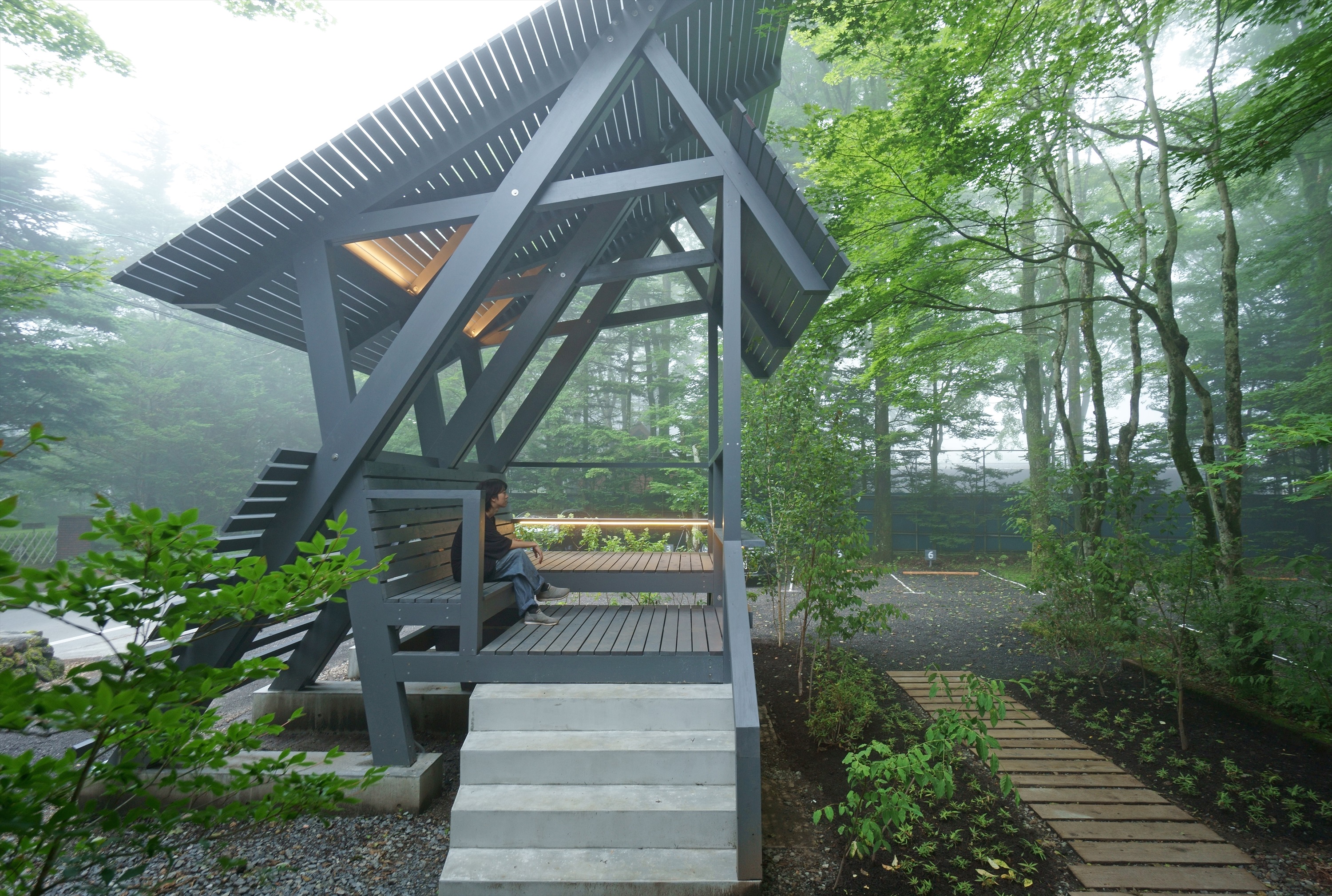 日本 Karuizawa 绿色办公空间重生-29