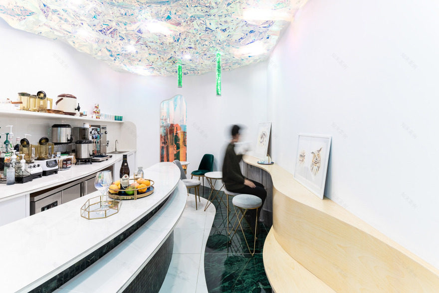 魔都迷幻森林,Mistea 茶饮店设计-48