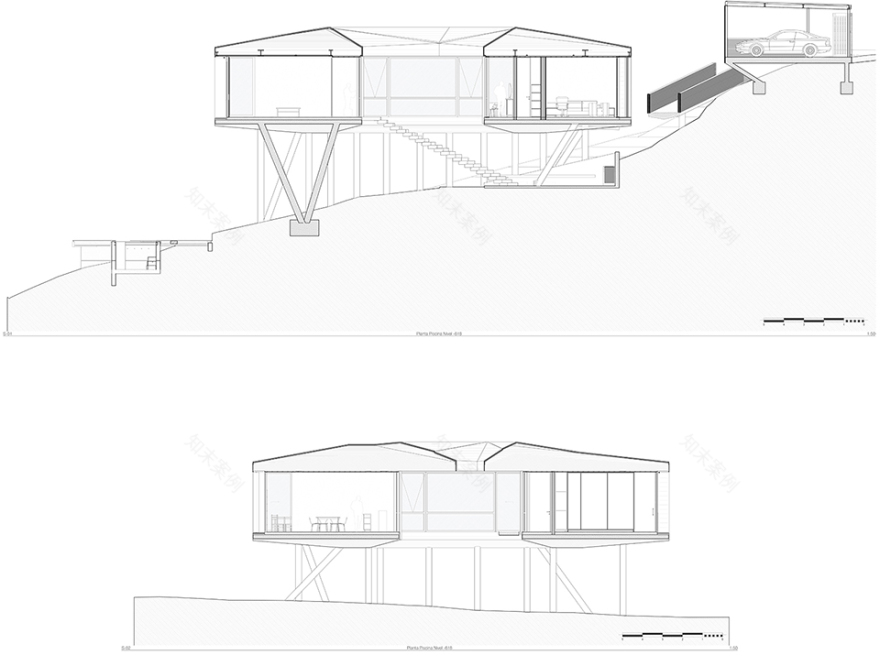绿宝石之家 · 智利 Esmeralda 住宅-44