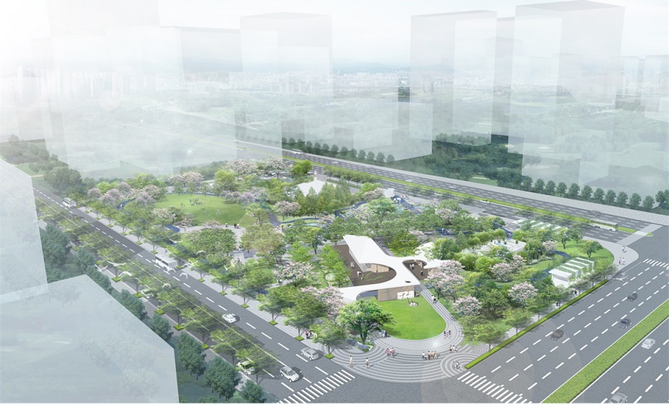 智见·云上 &  云之园，深圳/以“云”为主题的科技创新型社区公园-36