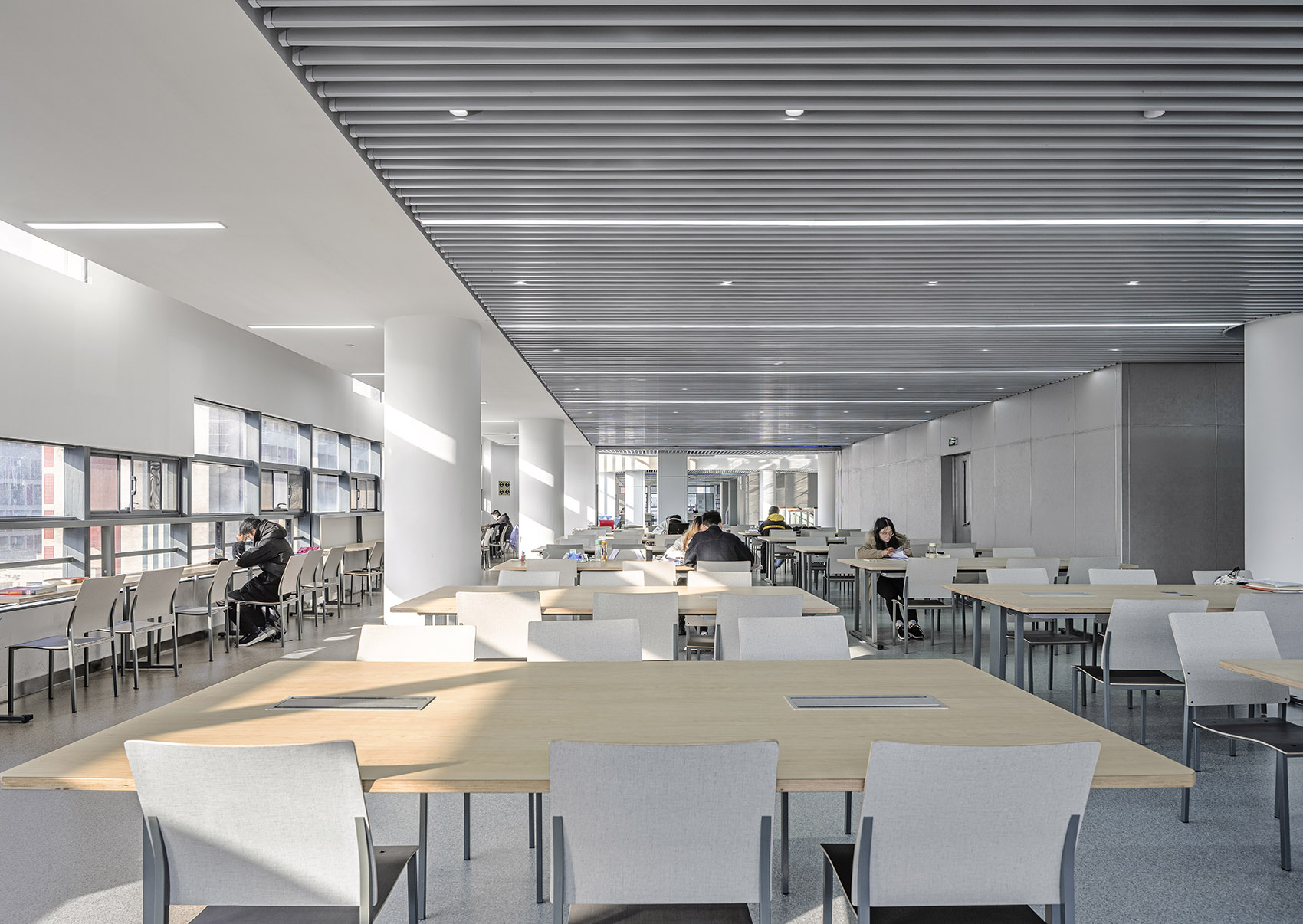 中国地质大学未来城新校区图书馆，武汉/“基石”与“容器”-111