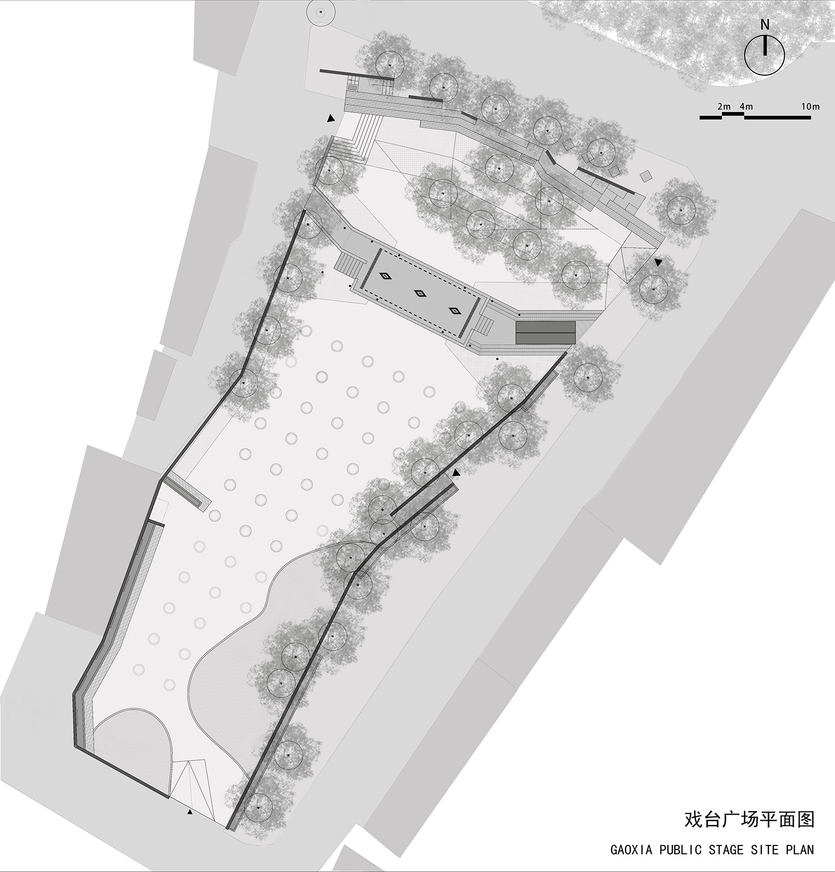 乡村戏台广场 · 连接传统与现代的美学实验丨中国北京丨礽建筑+KEYWORKS-76