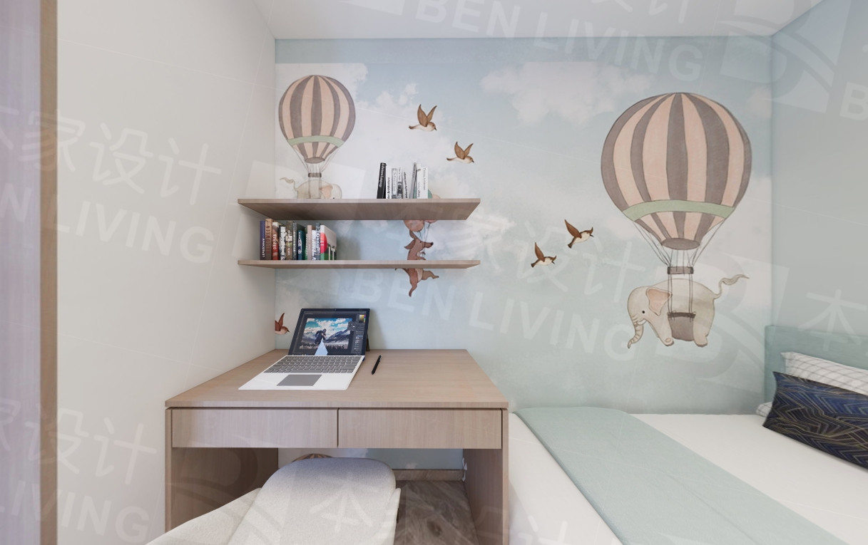 简约精致家居,三室一厅空间魔法变身-34