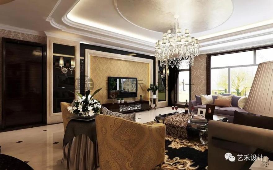 星海湾一号 310 平港式风格—揭秘拥有精致生活的装修法则-15