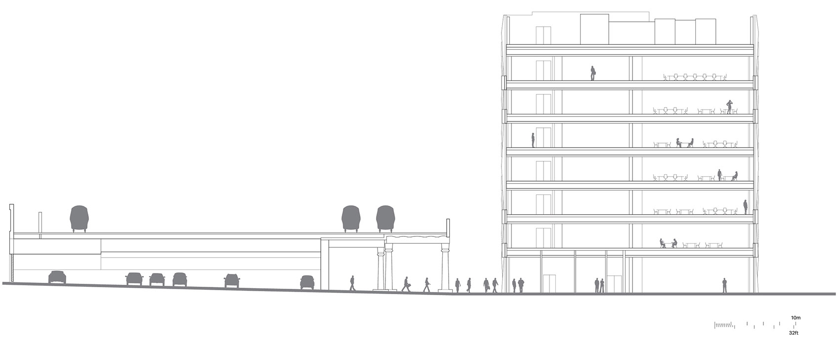 英国索尔福德 New Bailey 街 3 号商务办公楼丨Make Architects 事务所-62