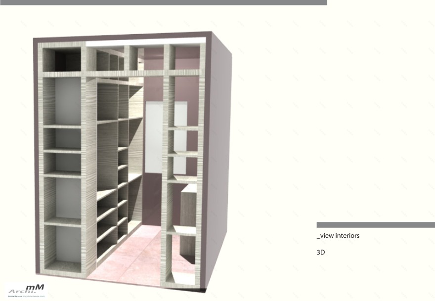 别墅楼梯间变衣帽间,"桥"式设计打造优雅生活空间-2