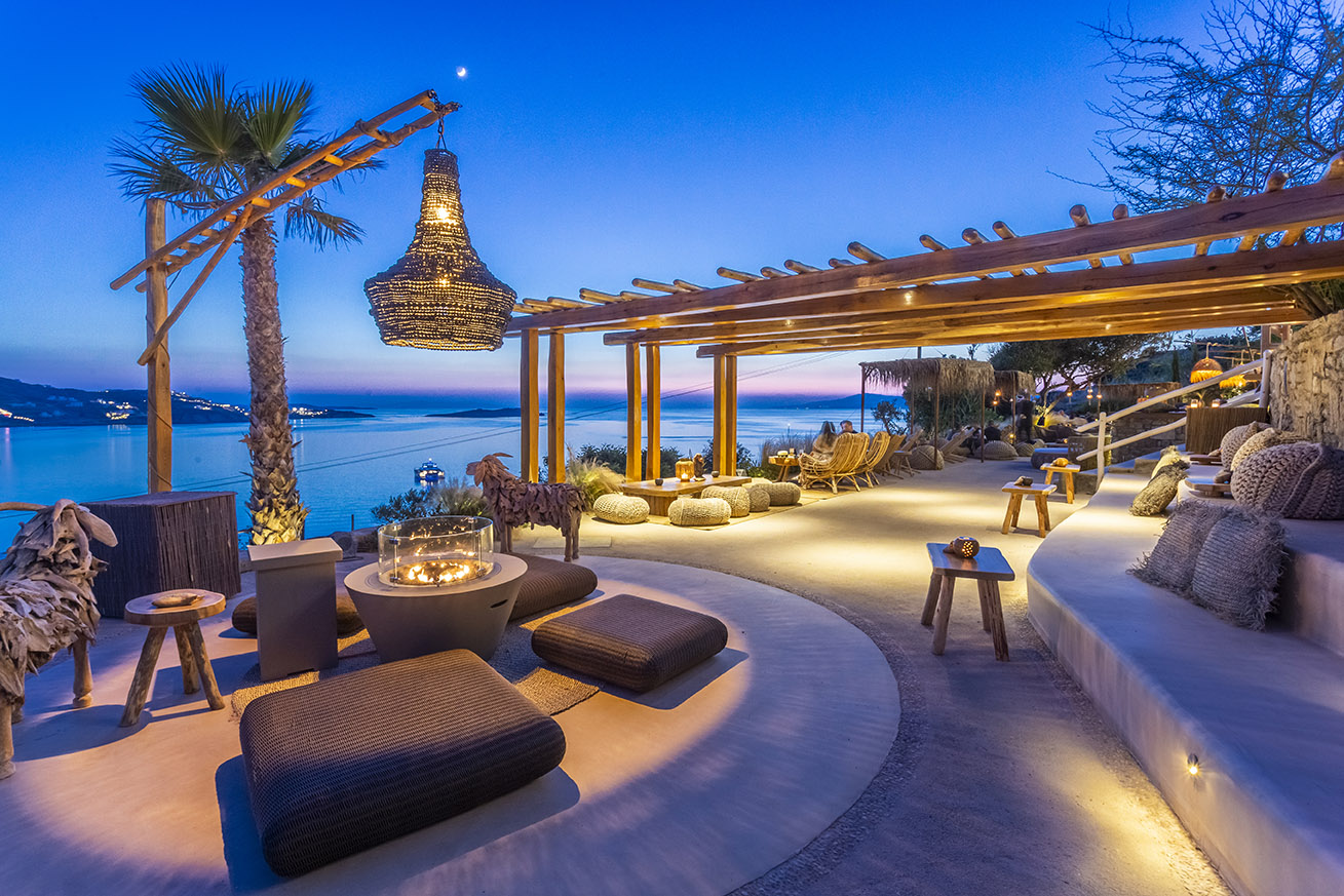 Mykonos 岛上的 Legacy Suites 酒店 - 室内设计亮点与自然环境完美融合-14