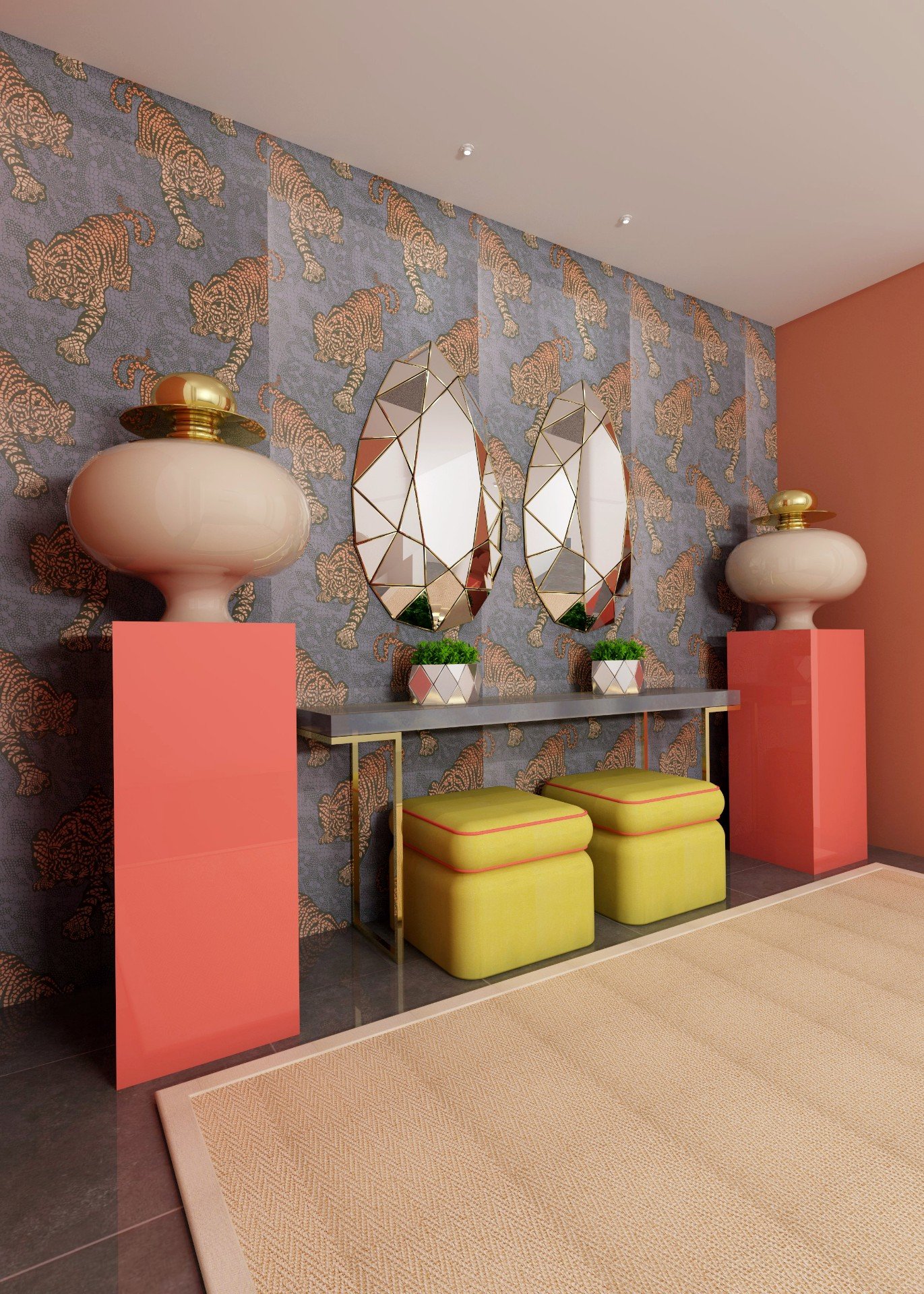 热带风情公寓设计，展现奢华与简约哲学-0