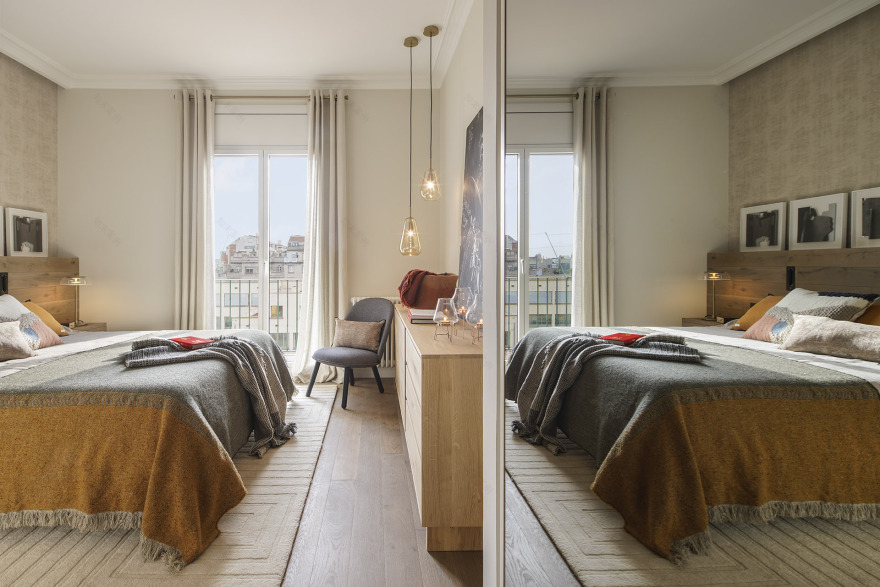 230 平米巴塞罗那中心公寓的全局翻新-27