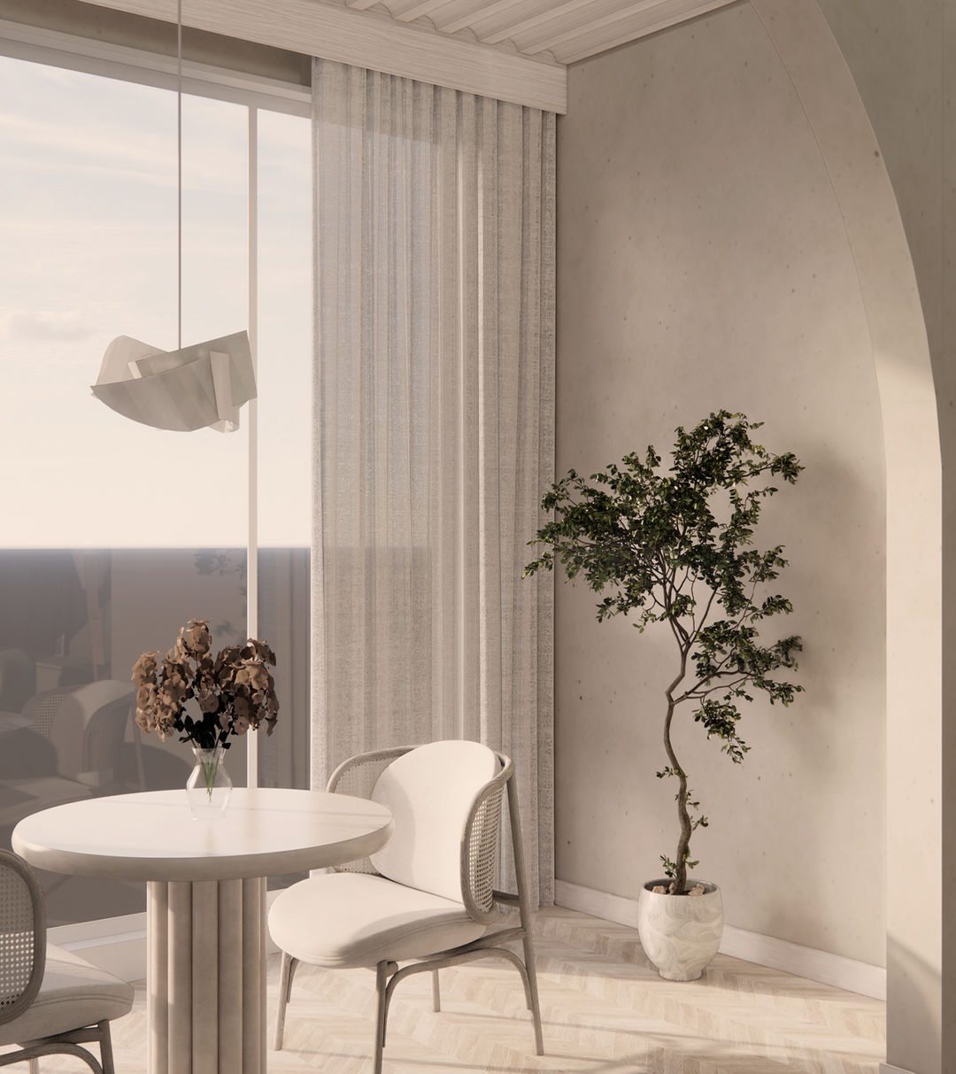 沙漠中的绿洲 鸣沙山月牙泉室内设计-37