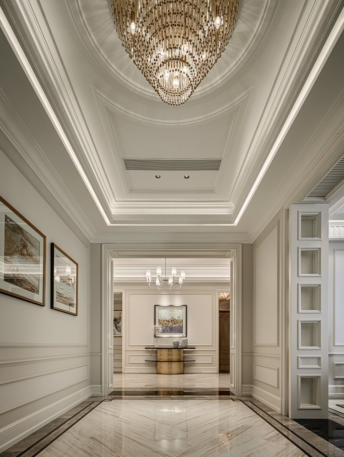 郑陈顺丨翔辉花园别墅 | 品川别墅设计-2