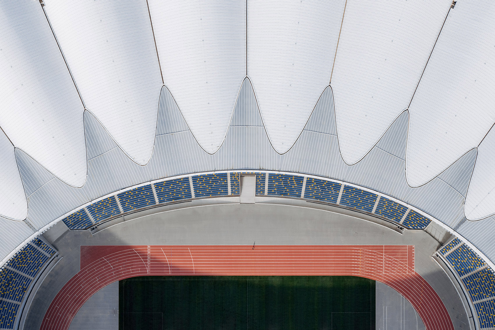 西安奥体中心规划及主体育场设计/采用单元组合的形态抽象表现花的意象-29