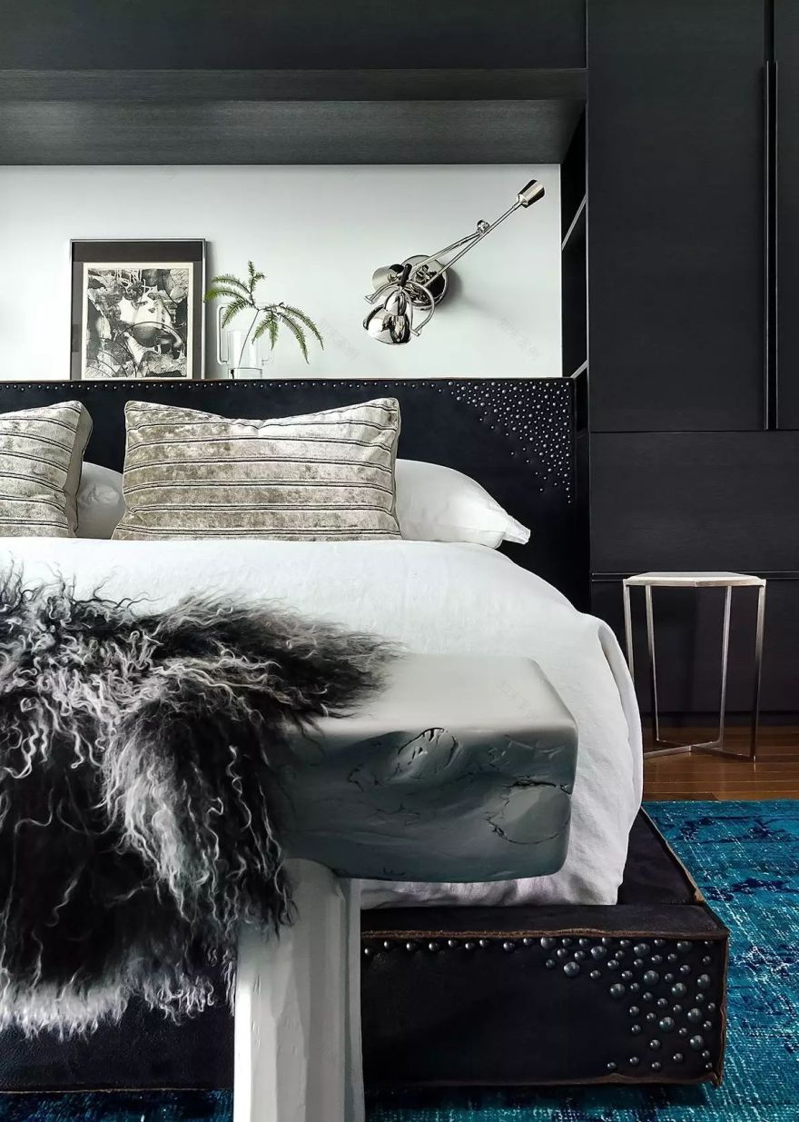 高级黑的艺术 | 芝加哥设计工作室的精致家居-45