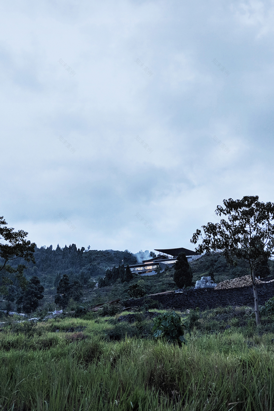 大发天渠游客中心,贵州/寻求新建筑与乡村景观的融合-54